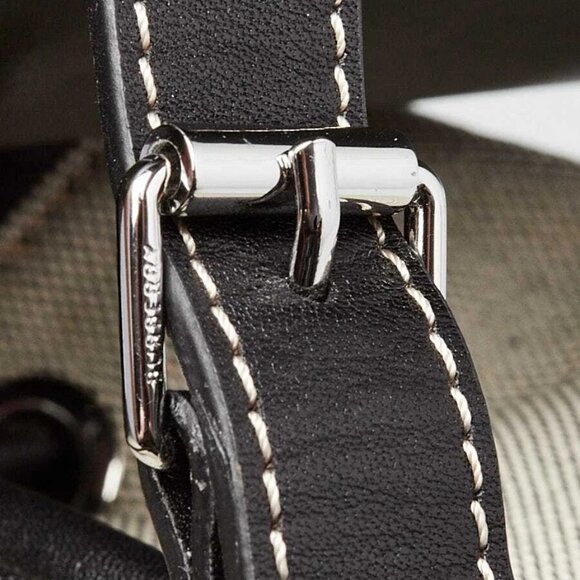 Burberry Archive Beige Canvas Wilfin Icon Stripe Backpack Bag - Picture 7 of 10